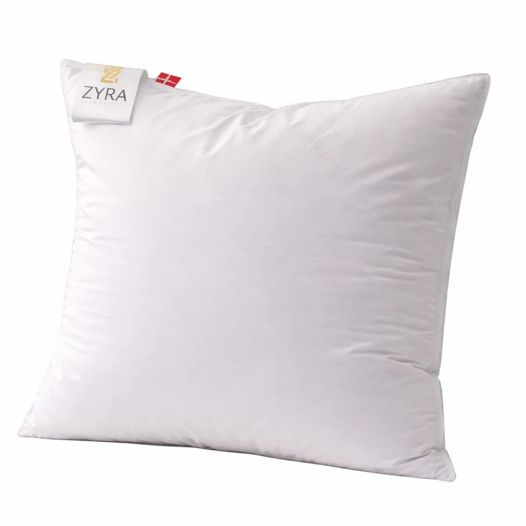 Morfeus Zyra Luksus gåseduns hovedpude (3 kammer) 60x63 cm  Lav