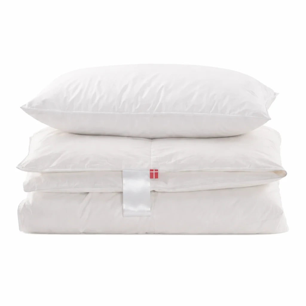 Danish Dreams dyne og pude med andedun | 140 x 200 cm + 60 x 63 cm
