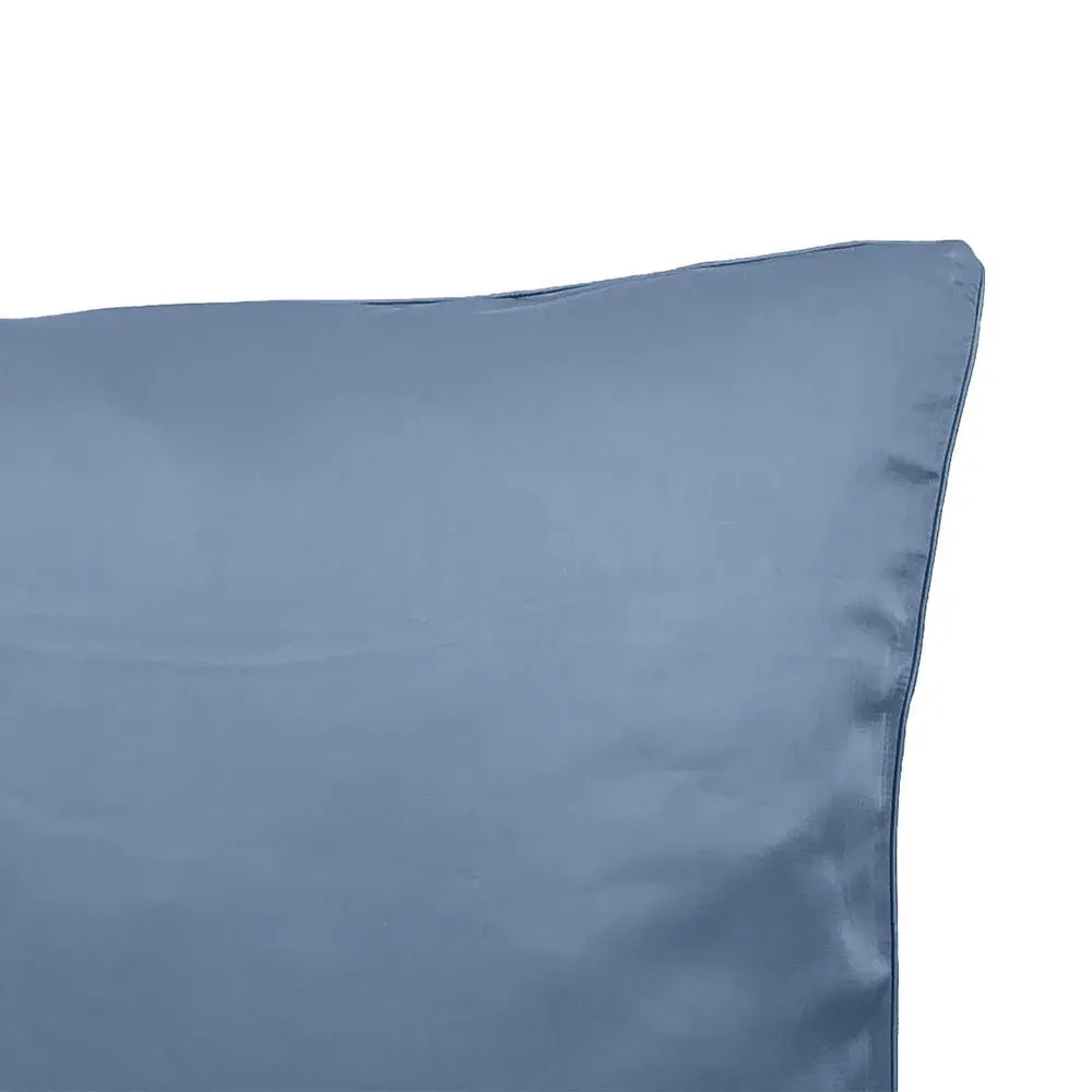 100 % lyocell bambus sengetøj | 140 x 220 cm – Blå