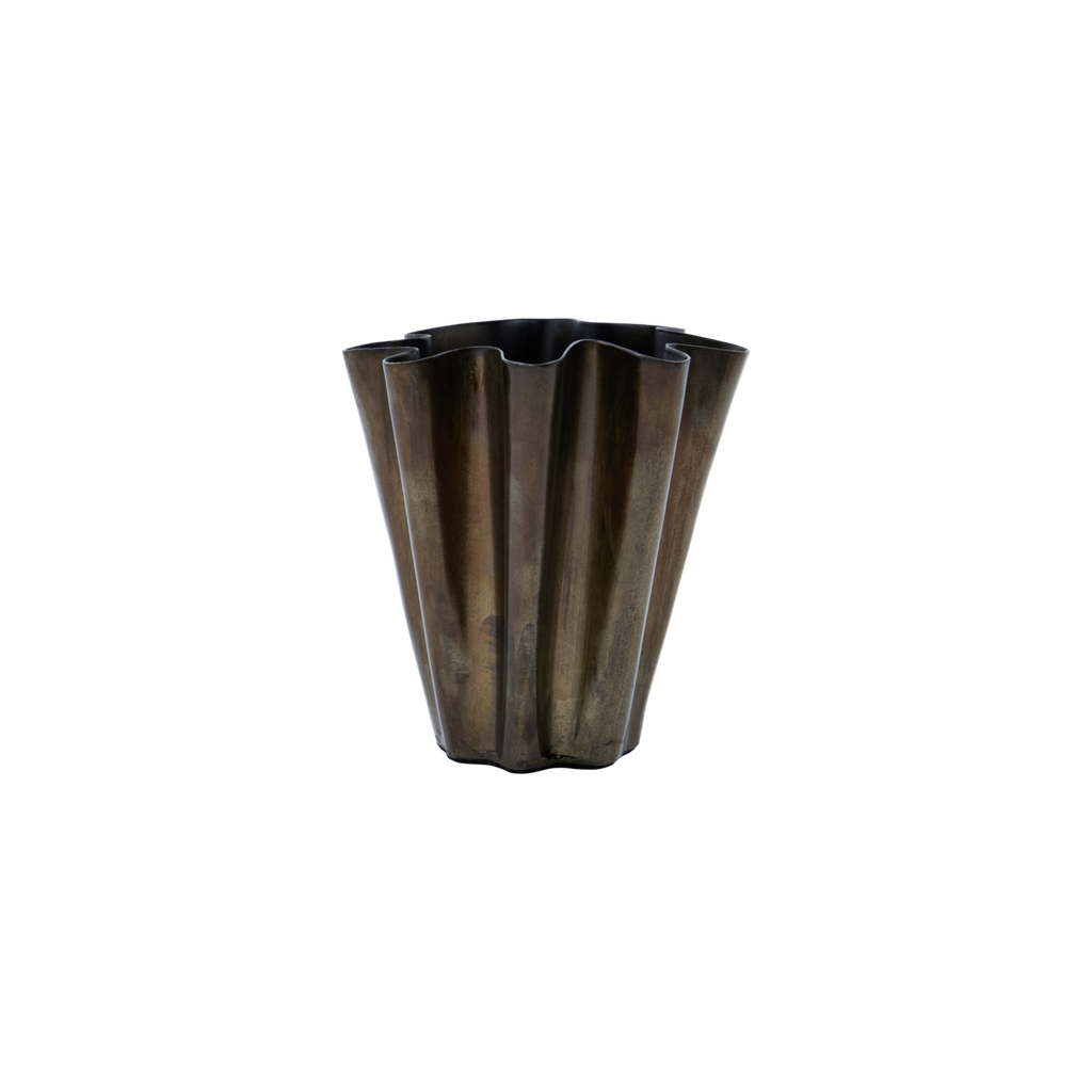 Vase, HDFlood, Antik brun