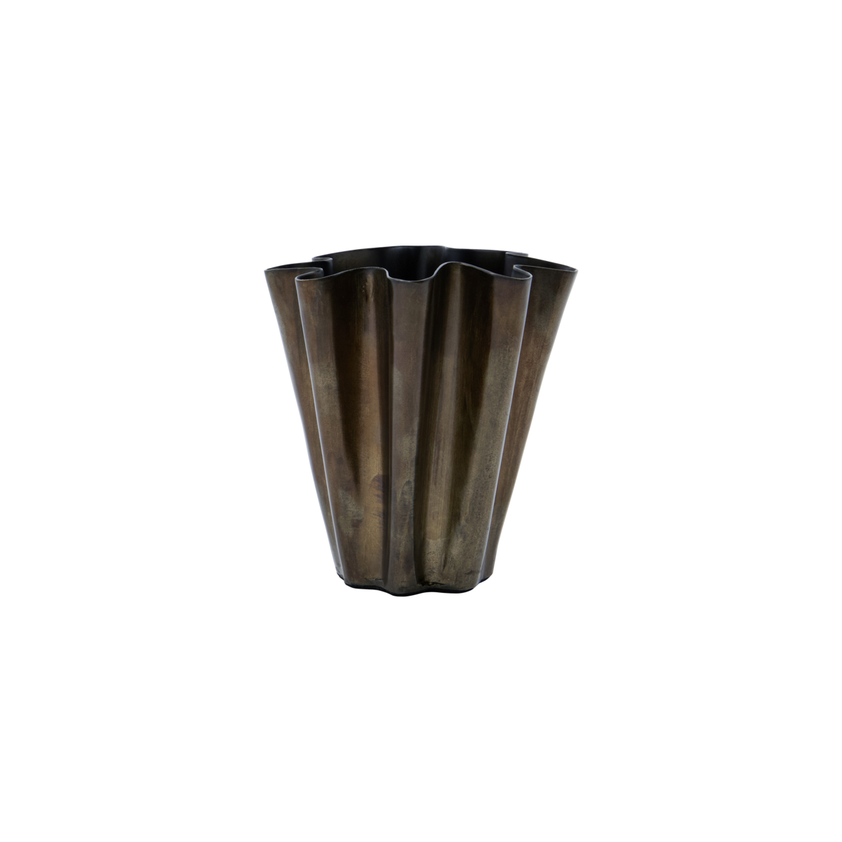 Vase, HDFlood, Antik brun