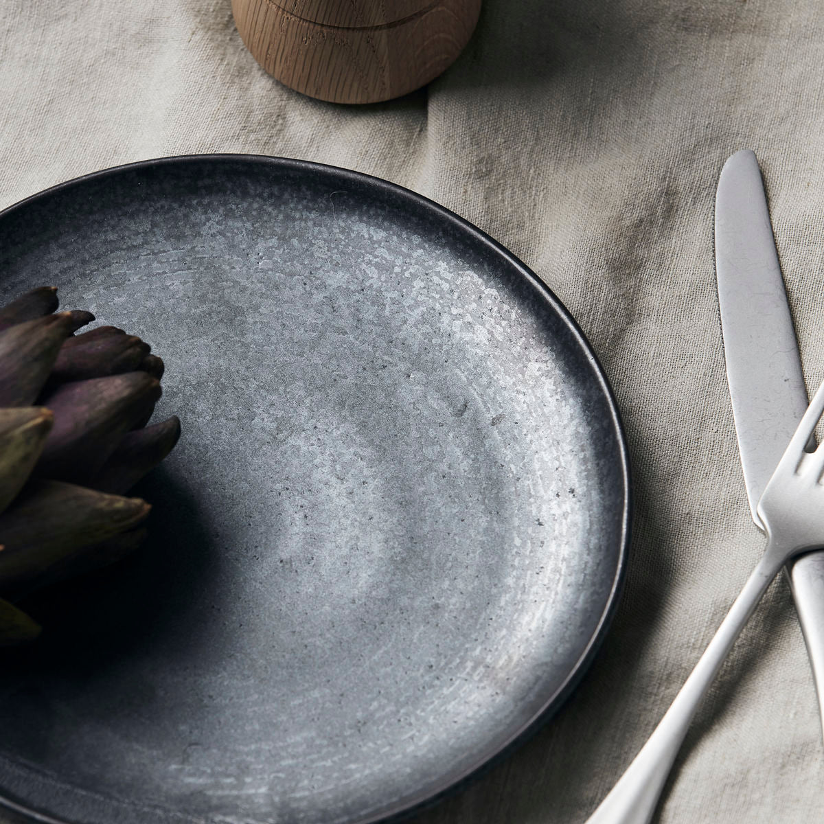 Frokosttallerken, HDPion, Sort/Brun