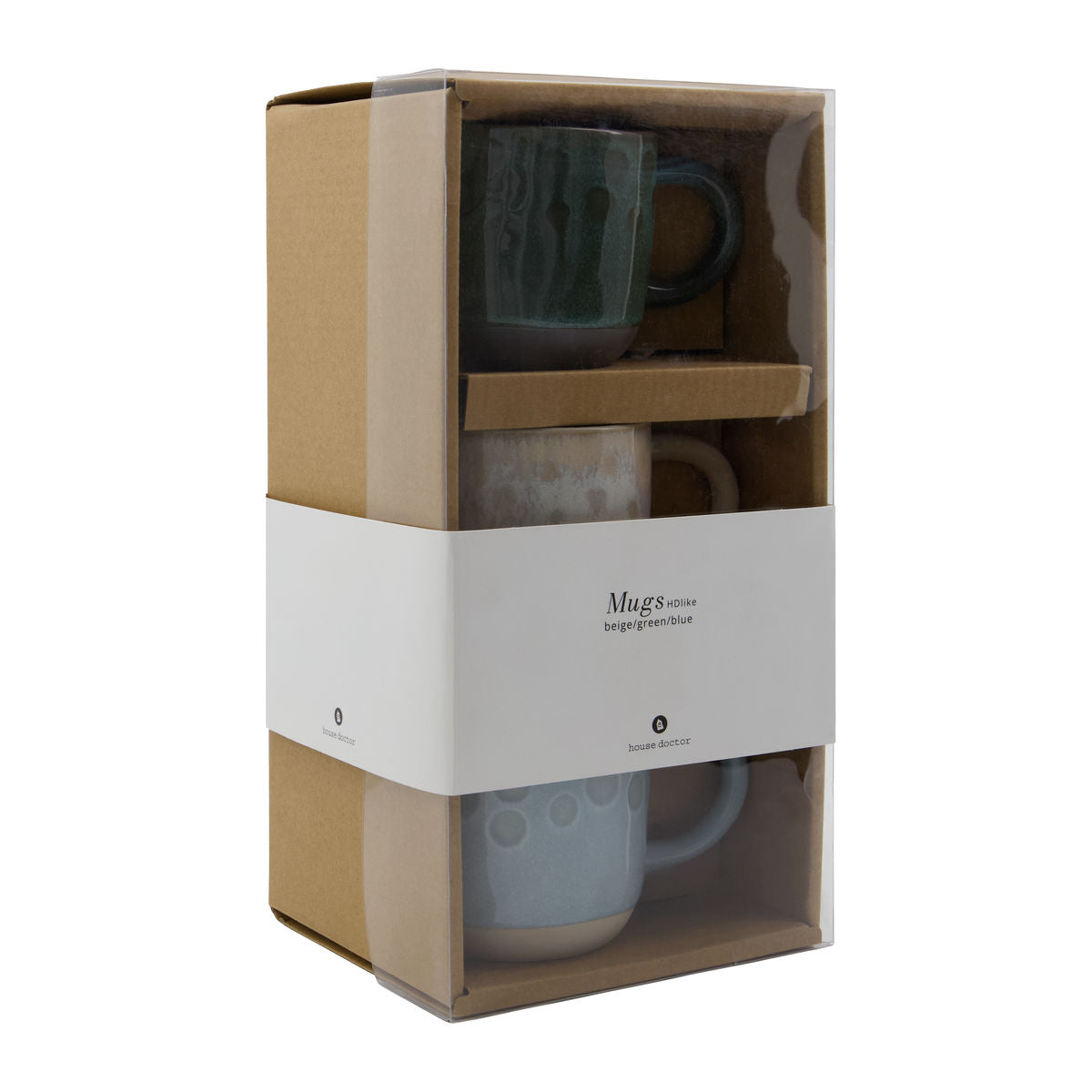 Krus, HDLike, Beige/Green/Blue