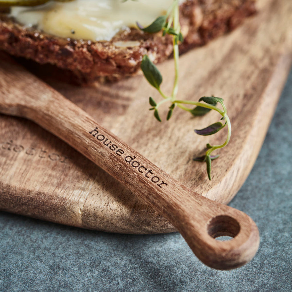 Smørekniv, HDEya, Natur - sæt m/4 stk