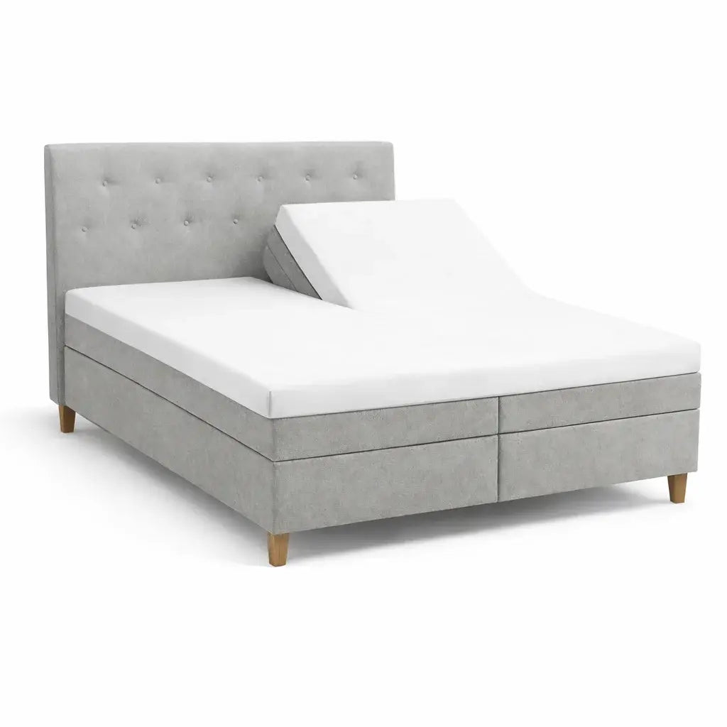Suprema TC500 lagen til elevationsseng | U85 split | 180 x 200 cm – Hvid