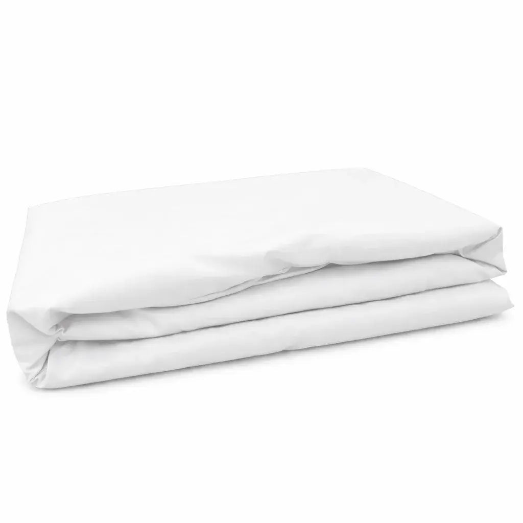Sövn satin TC300 faconlagen 90x210x22 hvid