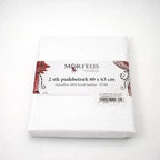 2 stk – Morfeus 100% lyocell bambus hovedpudebetræk | 60 x 63 cn – Hvid