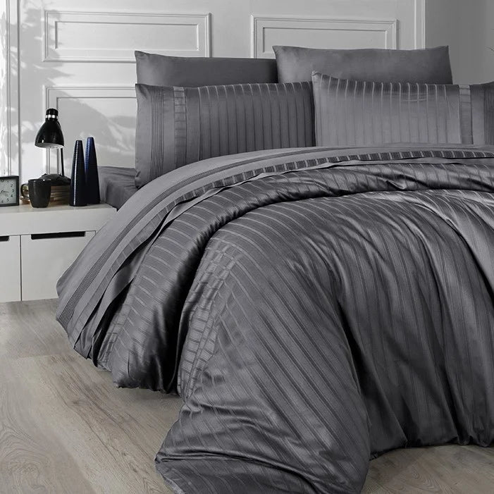 Luksus sengesæt New Trend Antracit 140x220