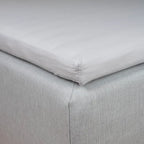 Arata kuvertlagen | 90 x 200 cm – Grå – 8 cm – lys grå