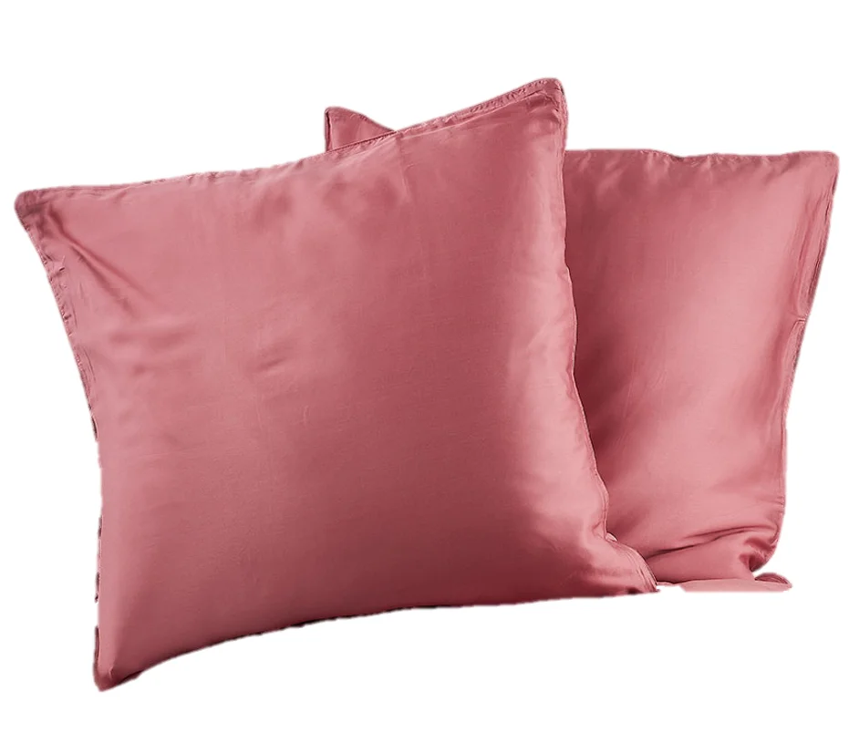 2 pak Sevilla 100% bambus hovedpudebetræk seres rosa 50x70