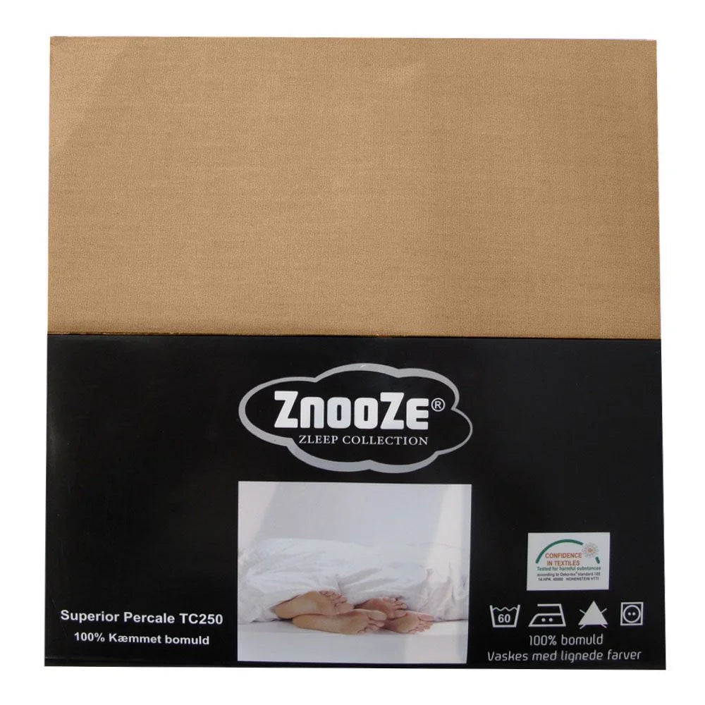 Znooze Superior fladlagen | Mørk sand | 150 x 260 cm