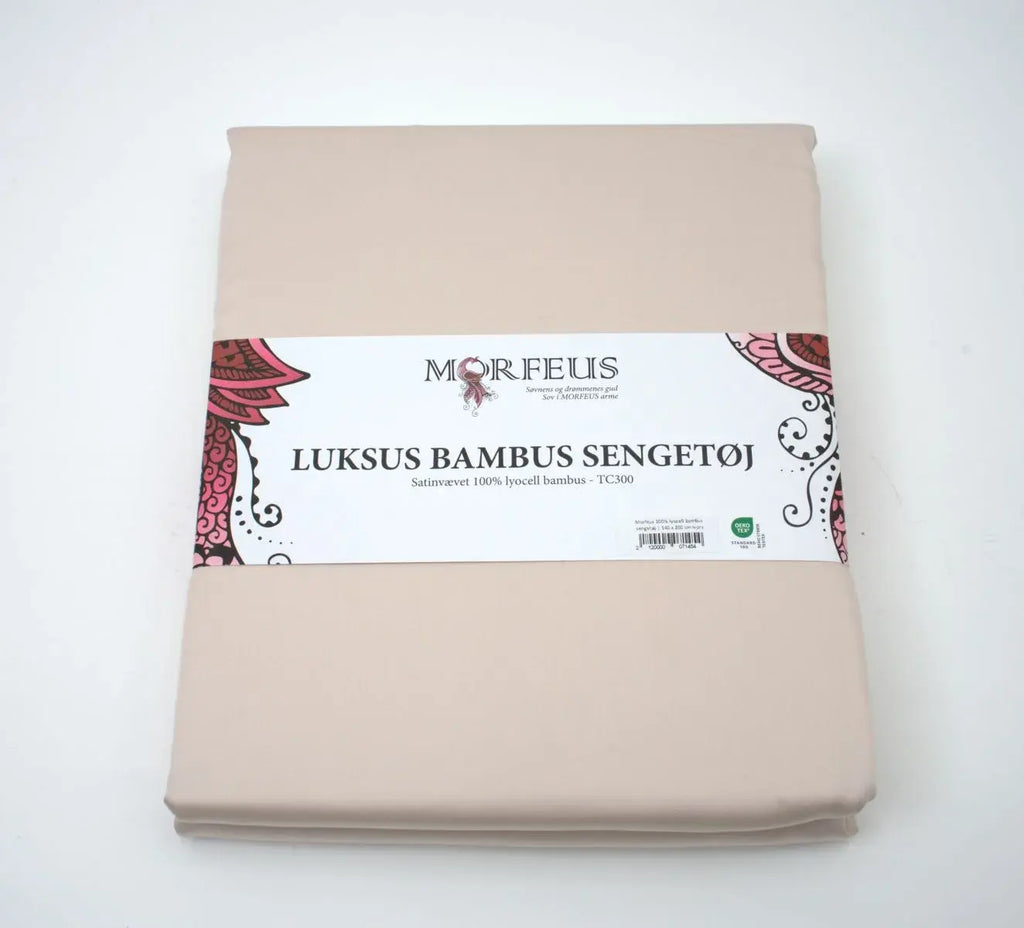 Morfeus 100% lyocell bambus sengetøj | 200 x 220 cm – Elfenben
