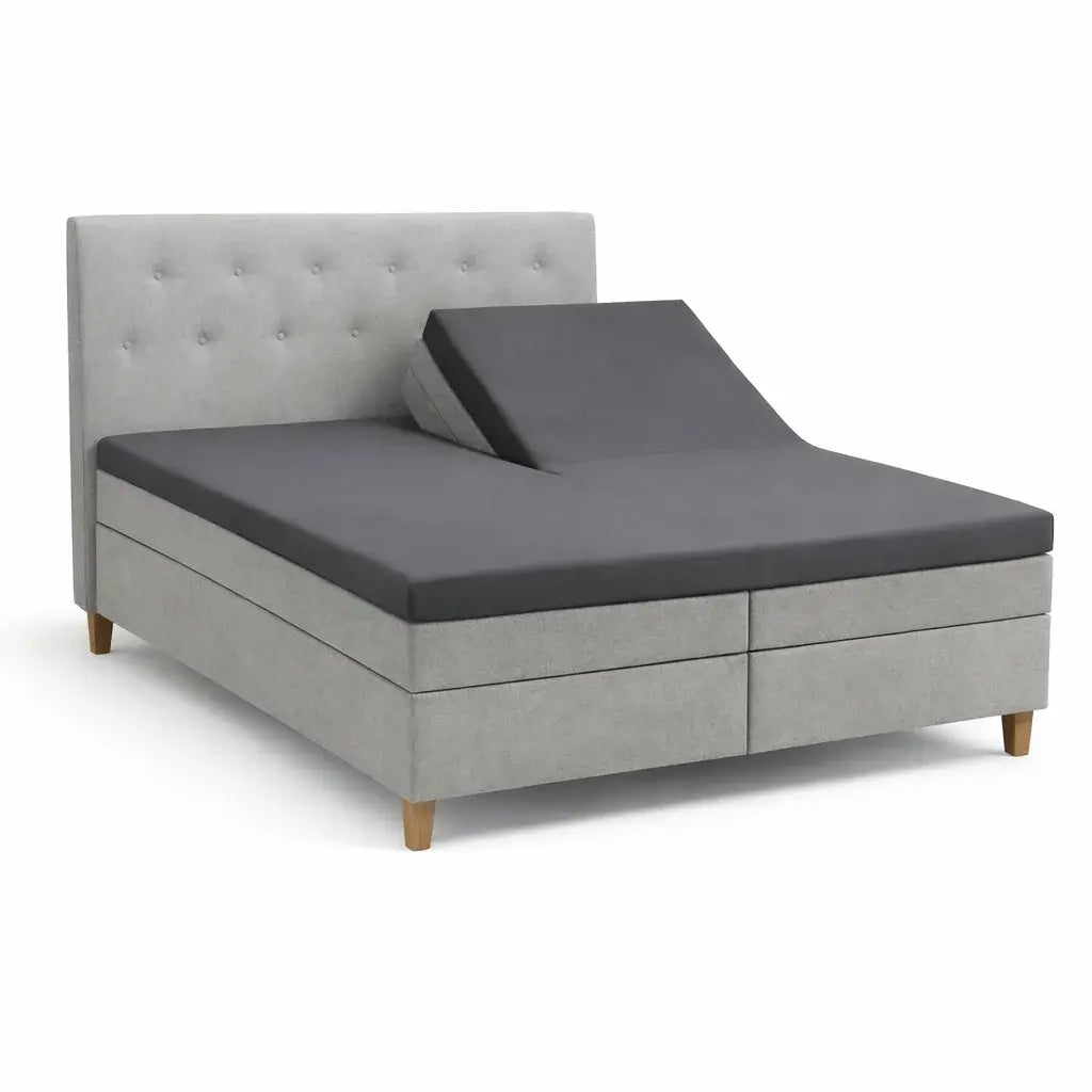 Suprema TC500 lagen til elevationsseng | U85 split | 180 x 210 cm – Grå