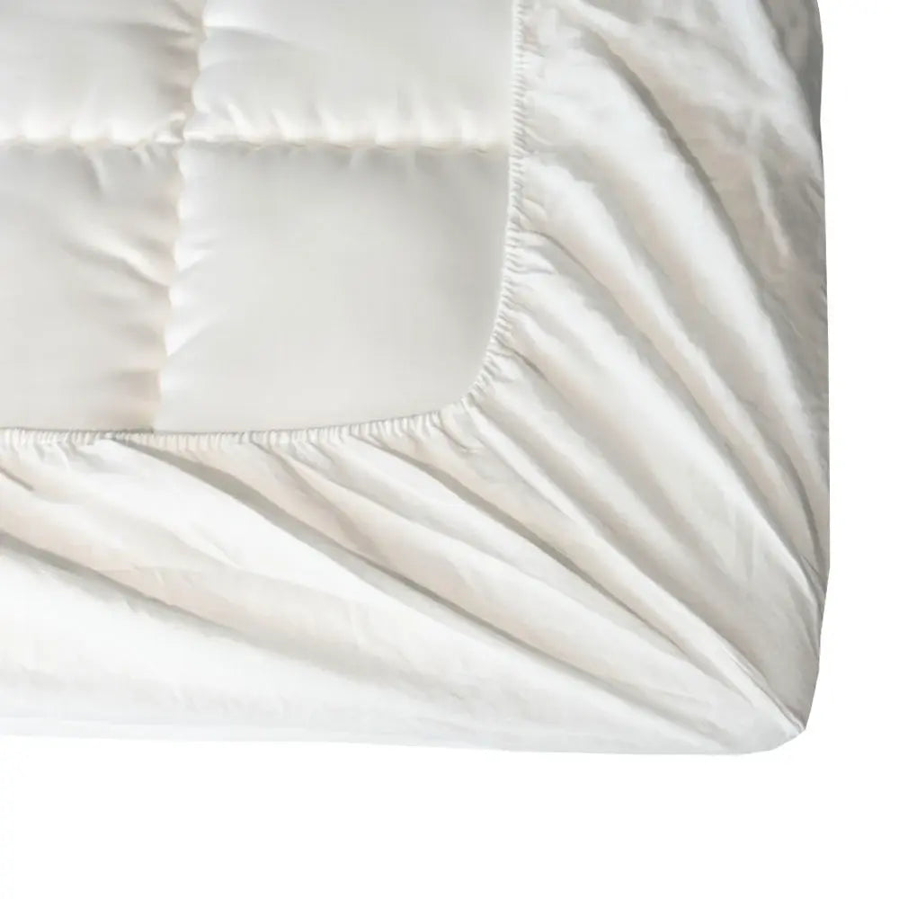 Hamp faconlagen | 140 x 200 x 35 cm – Hvid
