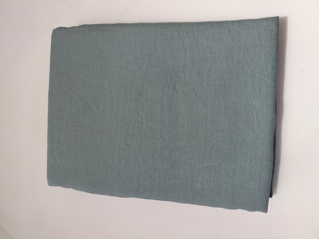 Sengetøj 100% vasket hør   140x200 cm – Princessegrøn