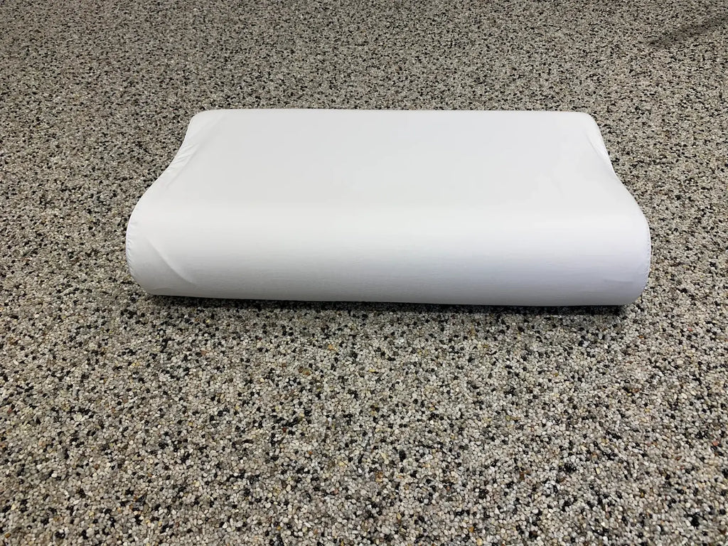 Familiepakke | 2 stk anatomisk hovedpude | 36 x 67 cm & Håndklæde i Egyptisk bomuld 70x140 cm