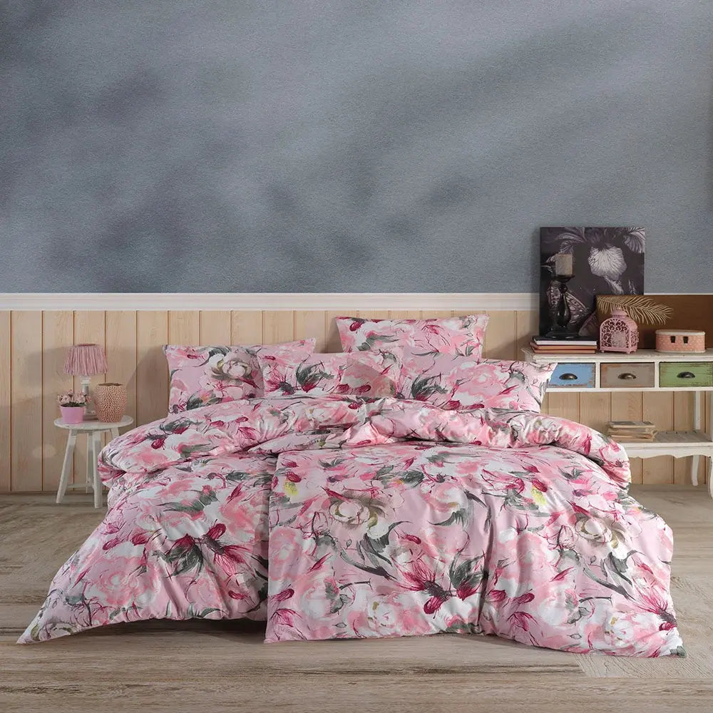 Renforce sengetøj | 140 x 200 cm – Rosa