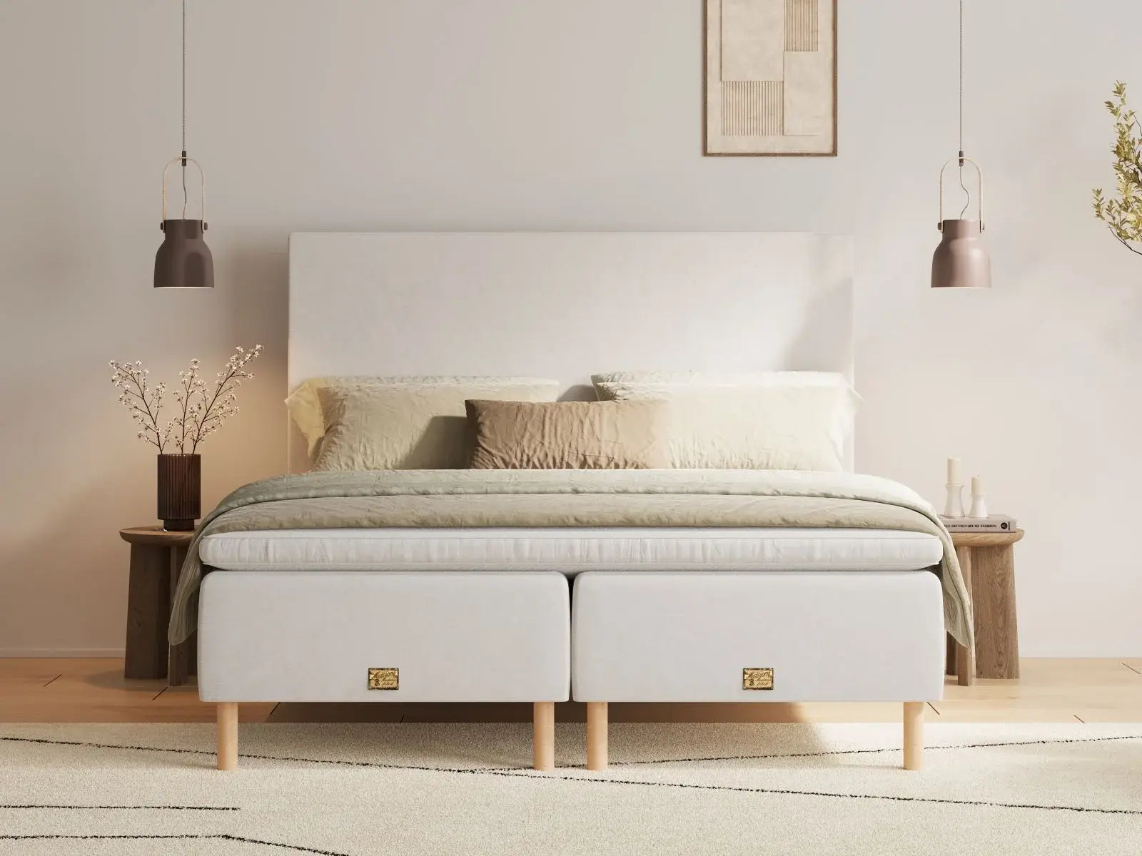 Mattson Beds Light boksmadras | 180 x 200 cm