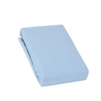 Sopire luksus stræklagen interlock jersey 90x200/210 lysblå