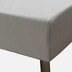 Sopire luksus stræklagen interlock jersey 90x200/210 lys grå