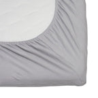 Sopire luksus stræklagen interlock jersey 90x200/210 lys grå