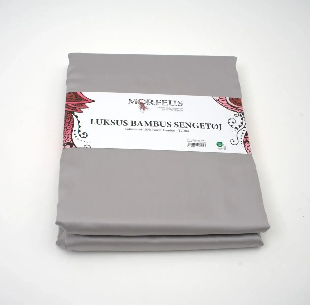 Morfeus 100% lyocell bambus faconlagen | 90 x 200 cm – Grå