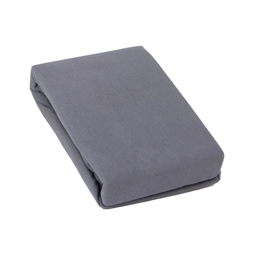 Sopire luksus stræklagen interlock jersey 180x200/210 mørk grå