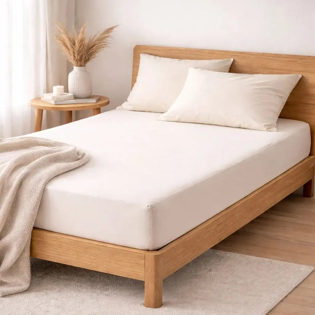 Morfeus 100% lyocell bambus faconlagen | 180 x 200 cm – Elfenben