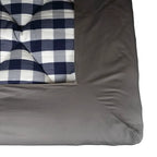 Morfeus kuvertlagen | 90 x 200 cm – Grå – Mørk Grå