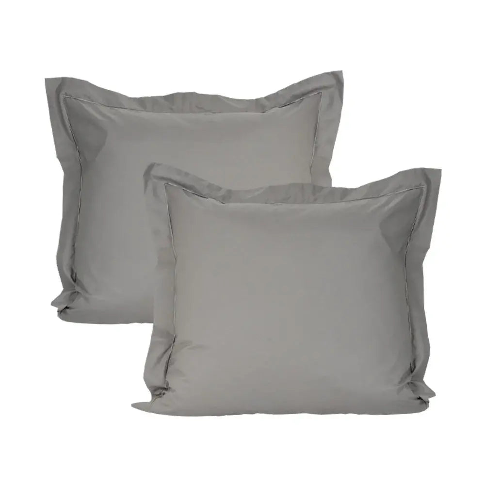 2 pak - Morfeus hovedpudebetræk | 60 x 63 cm – Mørk grå