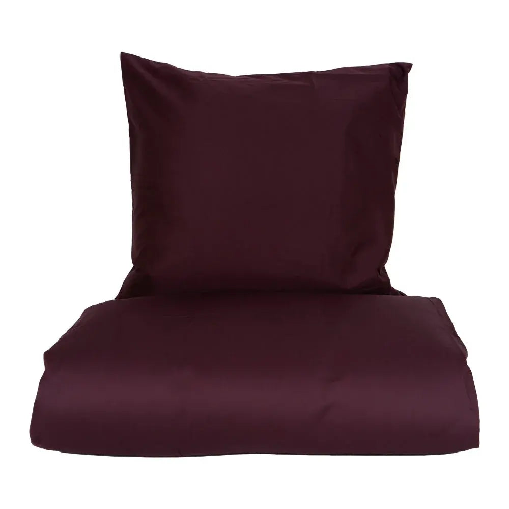 SOPIRE Florence 140x220 sengetøj blødt bomuld Plum