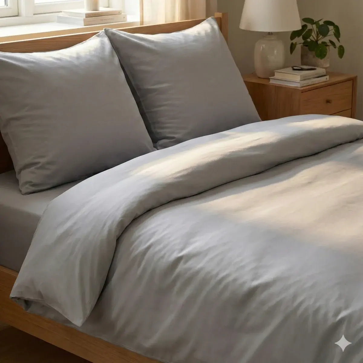 Morfeus 100% lyocell bambus sengetøj | 140 x 220 cm – Grå
