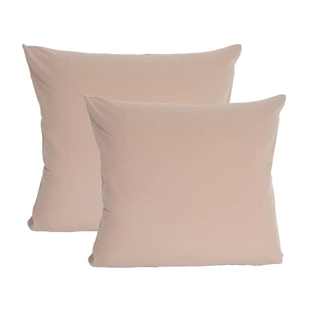 2 stk – Stone Washed hovedpudebetræk | 60 x 63 cm – Mink