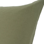 2 stk – Stone Washed hovedpudebetræk | 60 x 63 cm – Oliven