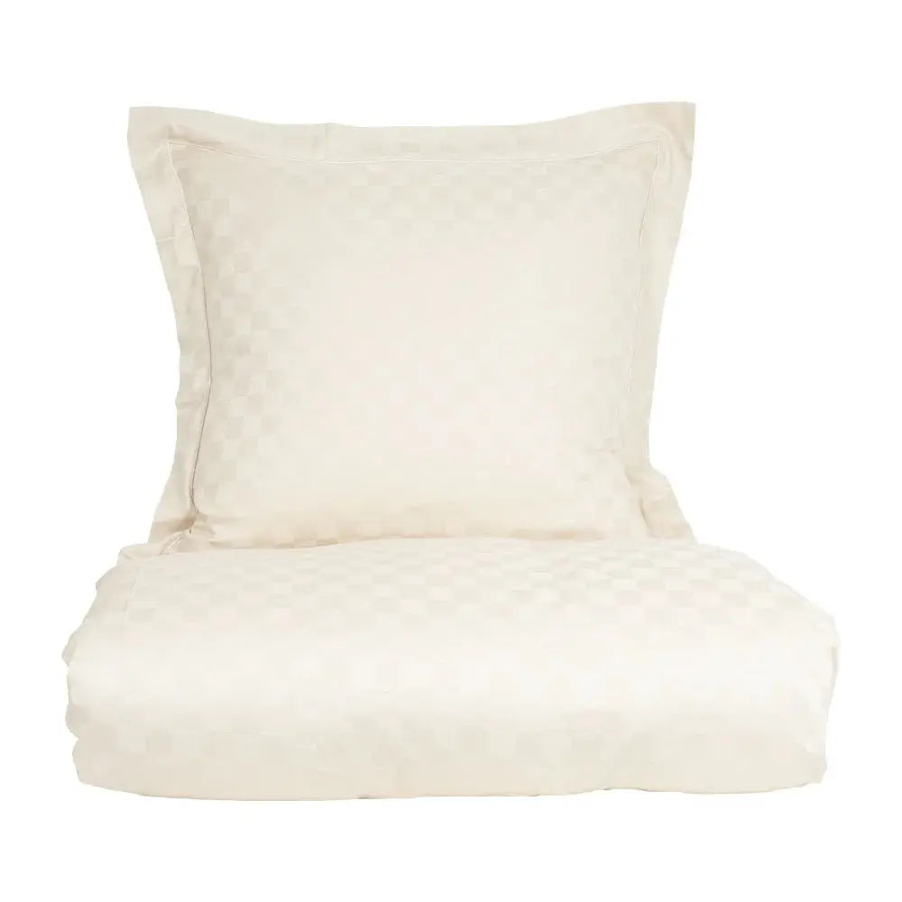 VERONA Bambus sengetøj | 140 x 220 cm – Champagne