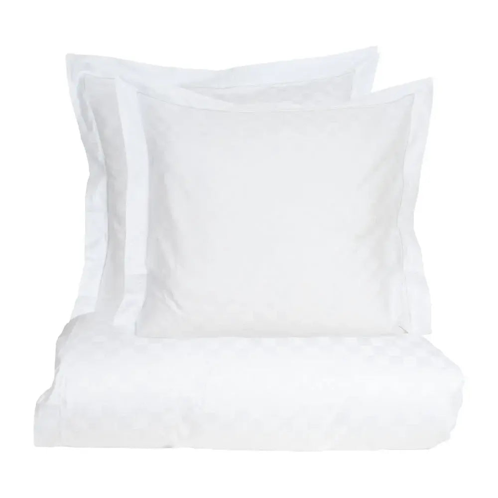 VERONA Bambus sengetøj | 240 x 220 cm – Hvid