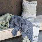 David Fussenegger plaid Vigo Weave grey 140x200