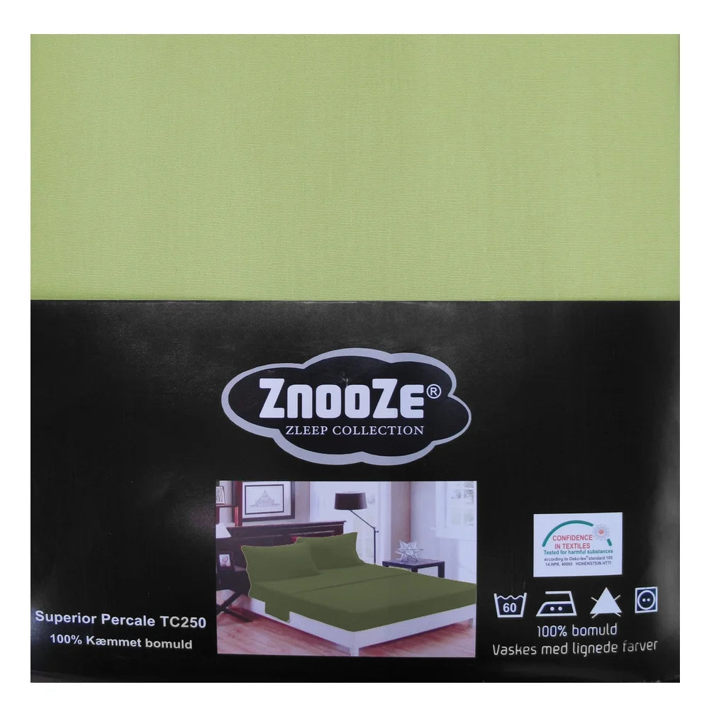 Znooze Superior faconlagen | Lys grøn | 90 x 210 x 35 cm