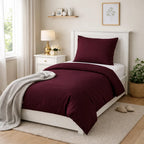 SOPIRE Florence 140x220 sengetøj blødt bomuld Plum