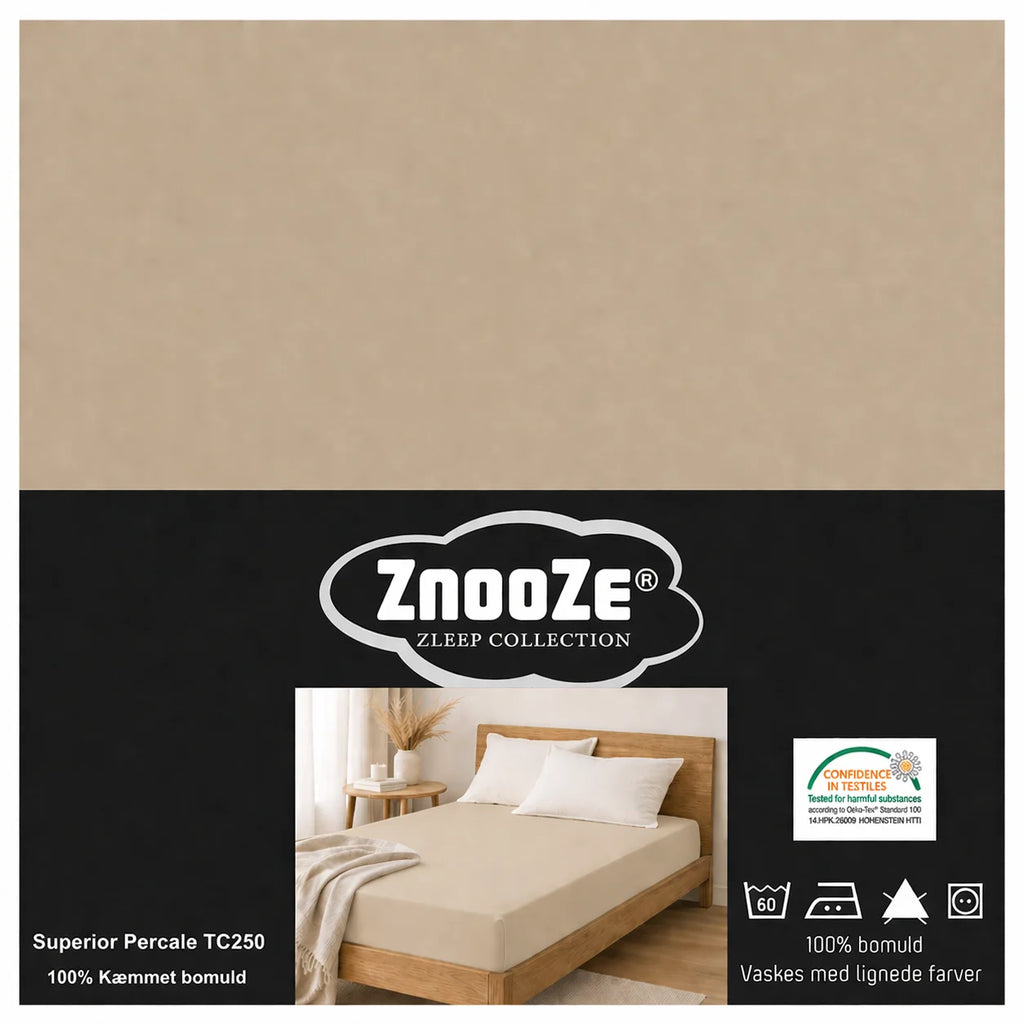 Znooze Superior fladlagen | Sand |  150 x 260 cm