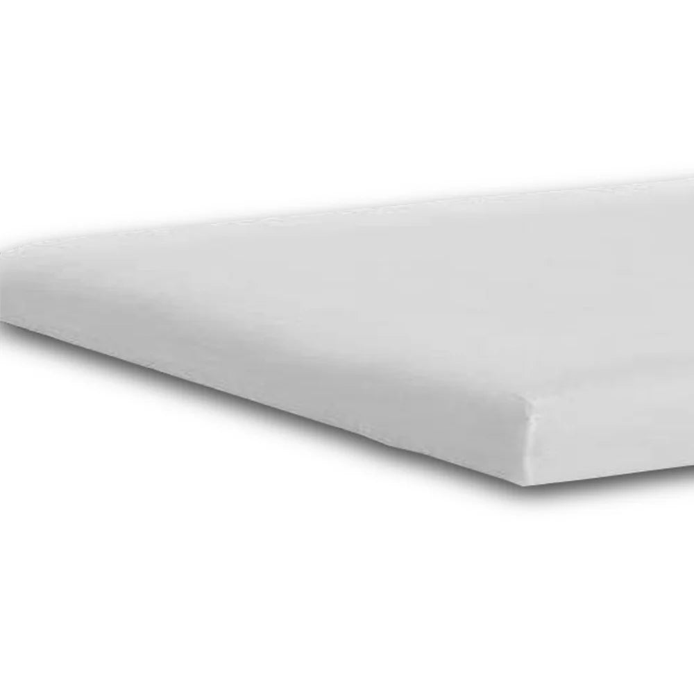 Sopire Absolute White topmadraslagen | Egyptisk bomuld | 120 x 200 x 15 cm