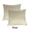 2 stk – 100 % lyocell bambus hovedpudebetræk | 50 x 70 cm – Beige