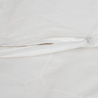 White Carstel bomuldspercale sengetøj TC210 hvid 140x220
