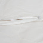 White Carstel bomuldspercale sengetøj TC210 hvid 140x200