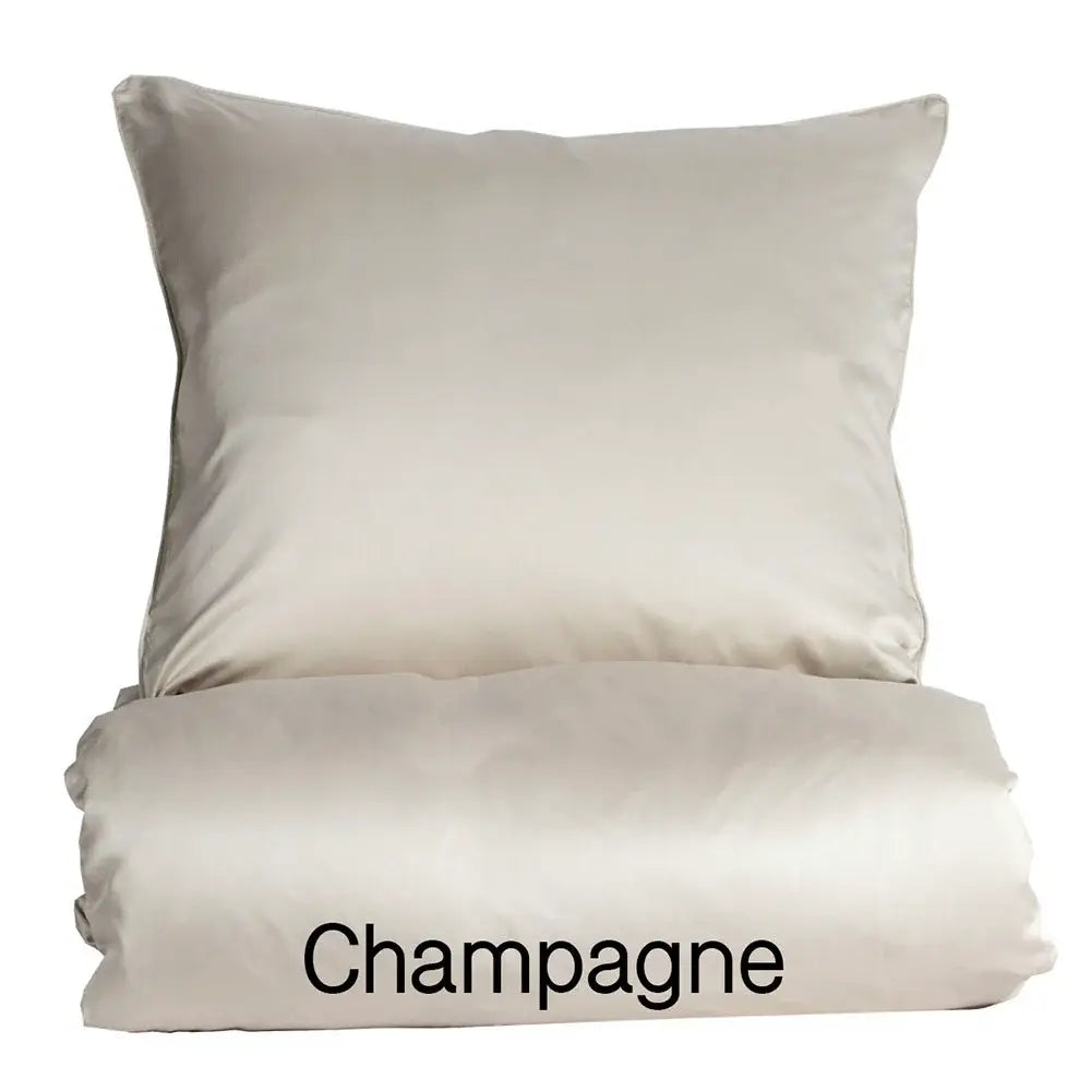 100 % lyocell bambus sengetøj | 140 x 220 cm – Champagne