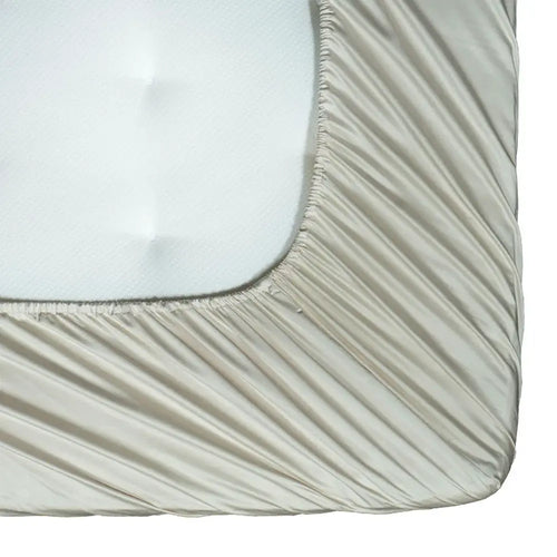 100 % lyocell bambus faconlagen | 160 x 200 cm – Champagne