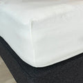 Hamp faconlagen | 180 x 200 x 35 cm – Hvid