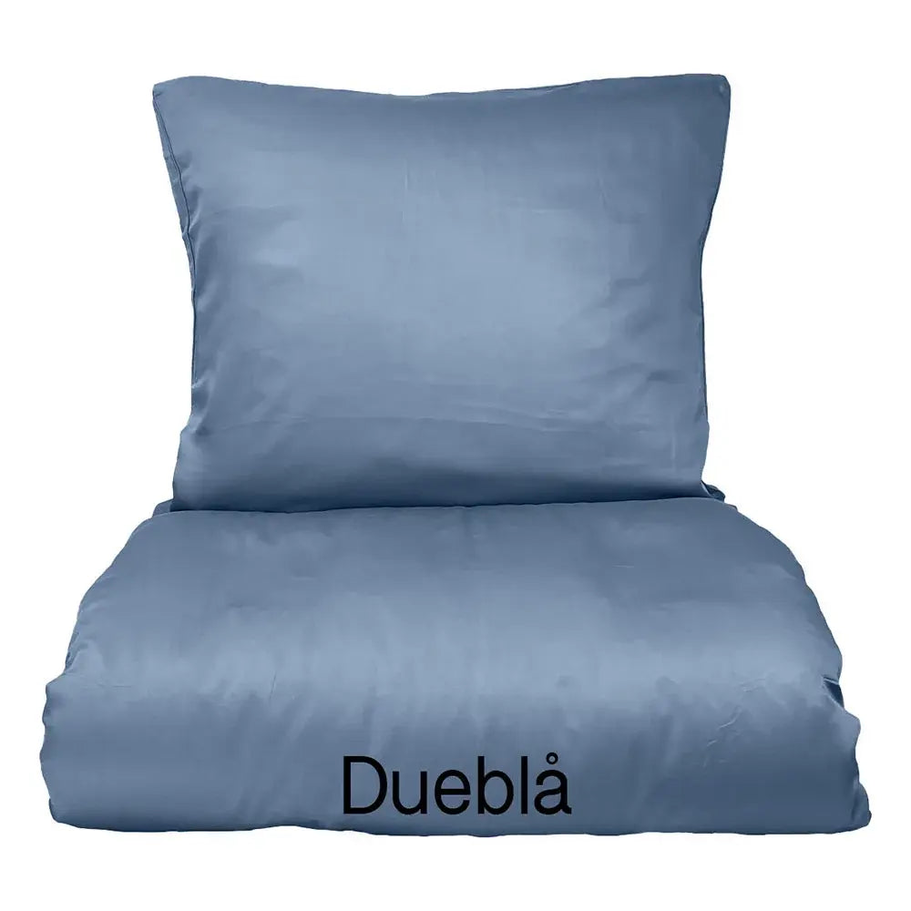 100 % lyocell bambus sengetøj | 140 x 220 cm – Blå