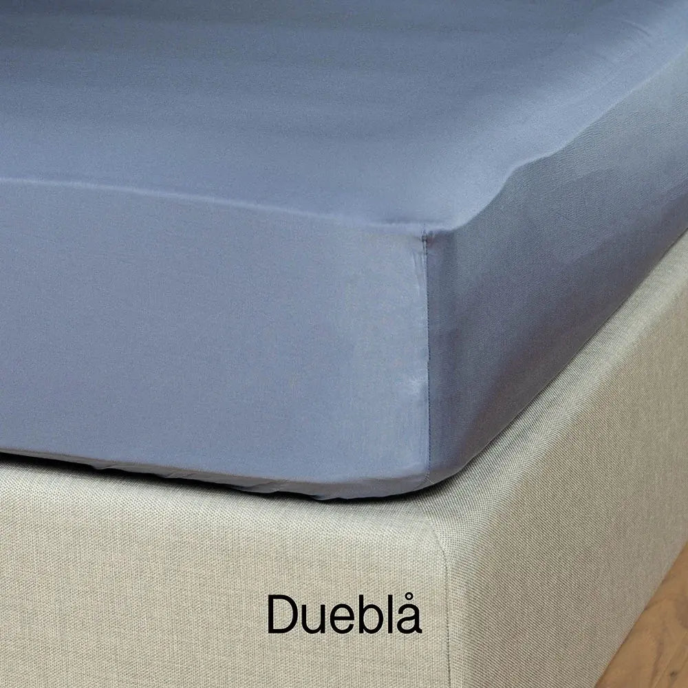 100 % lyocell bambus faconlagen | 210 x 210 cm – Blå