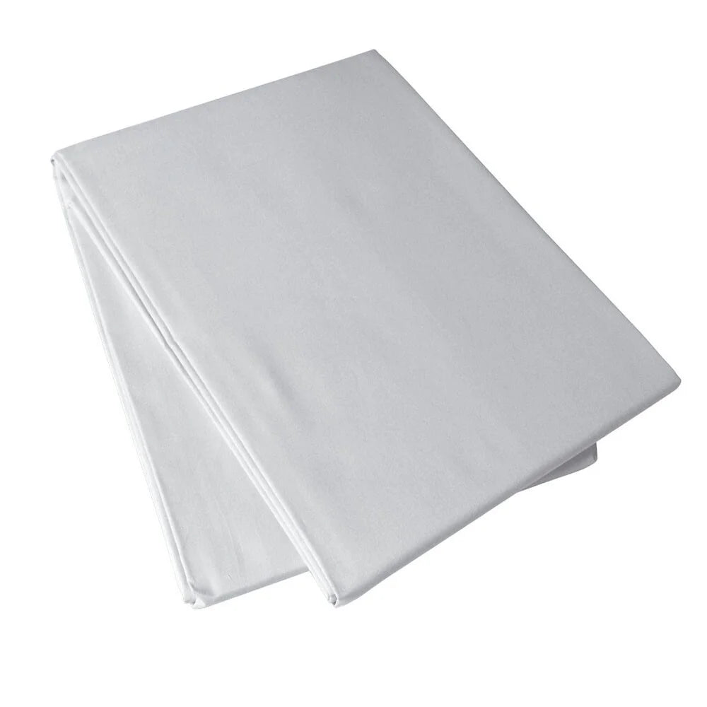 100 % lyocell bambus fladlagen | Hvid | 150 x 260 cm